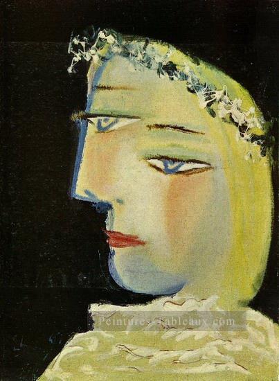 Portrait Marie Thérèse 4 1937 cubisme Pablo Picasso Peintures à l'huile